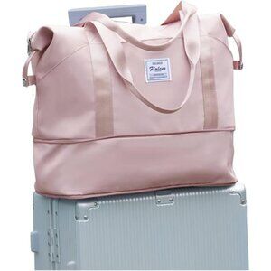 Travel Duffel Bag, Sports Tote Gym Bag, Shoulder Weekender Overnight Bag